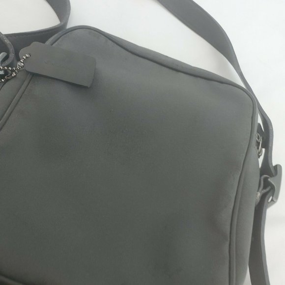Coach Womens Slate Gray Crossbody Handbag Purse - Picture 6 of 14